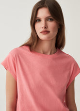 Ovs Cotton T-Shirt With Kimono Sleeves